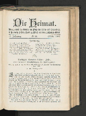 Vorschaubild von 19. Jahrgang. No. 10. Oktober 1909.