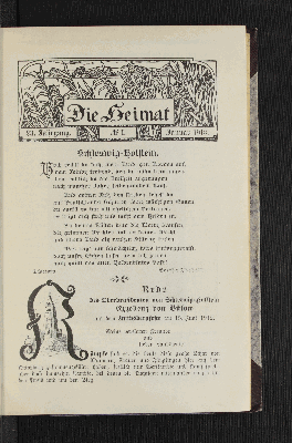 Vorschaubild von Gedicht: Schleswig-Holstein.