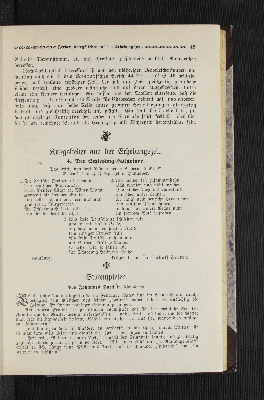 Vorschaubild von Gedicht: Kriegslieder aus der Erhebungszeit.