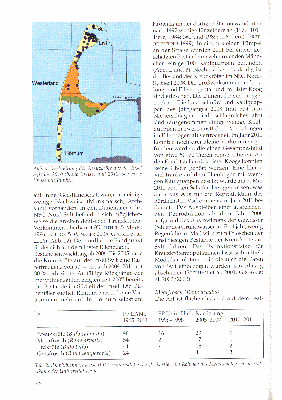 Vorschaubild von Tab. 2: Amphibiennachweise (FP Fundpunkte) auf Sylt, kartiert im Rahmen des Meeresbiologischen Praktikums der Universität Halle.