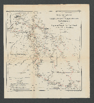 Vorschaubild von Wege-Aufnahmen in dem Gebiet der Deutschen Station Misahöhe ausgeführt von Hauptmann von François, Prem. Lieut. Herold und dem Pflanzer F. Goldberg.