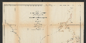 Vorschaubild von Karte der von Hptm. u. Lt. von François gemachten Aufnahmen in den südwestafrikanischen Schutzgebiete. 1890. Blatt No. 1.