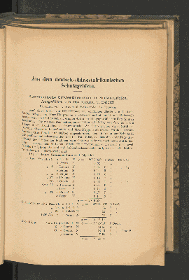 Vorschaubild von [[Mitteilungen von Forschungsreisenden und Gelehrten aus den deutschen Schutzgebieten]]