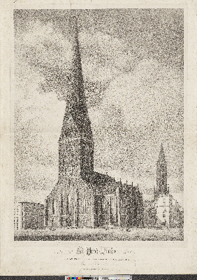 Vorschaubild von Die neue S. Petri-Kirche in Hamburg