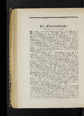 Vorschaubild von Die Operettenseuche.
Von Josef Stolzing-Berlin.