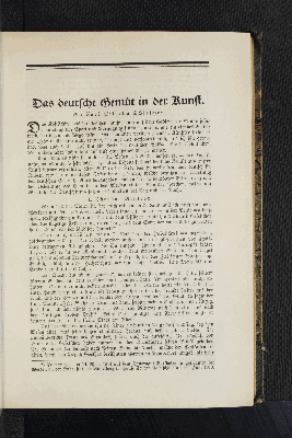 Vorschaubild von Das deutsche Gemüt in der Kunst.
Von Carl Wilhelm Schleicher.