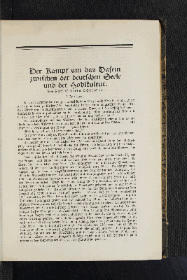 Vorschaubild von Der Kampf um das Dasein zwischen der deutschen Seele und der Hohlkultur.
Von Carl Wilhelm Schleicher.
3. Fortsetzung.