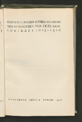 Vorschaubild von [Vorträge 1925-1926]