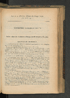 Vorschaubild von Annexe du Bulletin Officiel du Congo belge. (17 mars 1911.)