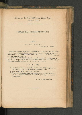 Vorschaubild von Annexe du Bulletin Officiel du Congo belge. (17 mai 1911.)