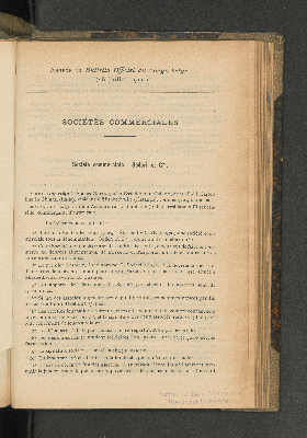 Vorschaubild von Annexe du Bulletin Officiel du Congo belge. (26 juillet 1911.)