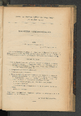 Vorschaubild von Annexe du Bulletin Officiel du Congo belge. ( 17 octobre 1911.)