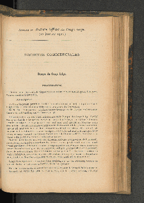 Vorschaubild von Annexe au Bulletin Officoel du Congo belge. (15 janvier 1912.)