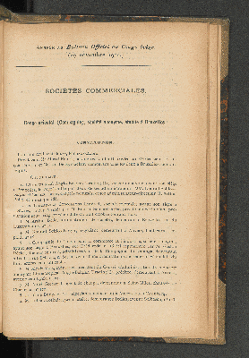 Vorschaubild von Annexe au Bulletin Officoel du Congo belge. (29 novembre 1912.)