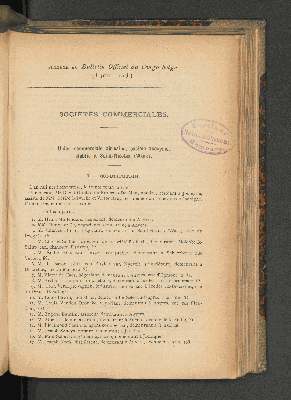 Vorschaubild von Annexe au Bulletin Officiel du Congo belge. (3 juin 1913.)