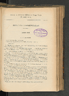 Vorschaubild von Annexe Au Bulletin Officiel du Congo belge. (31 mars 1914).