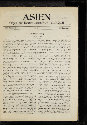 Vorschaubild von 1907,Oktober No.3. VII. Jahrgang