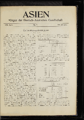 Vorschaubild von 1907,Oktober No.7. VII. Jahrgang