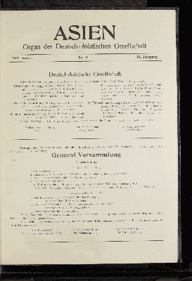 Vorschaubild von 1919, Januar. No.4. IX. Jahrgang.