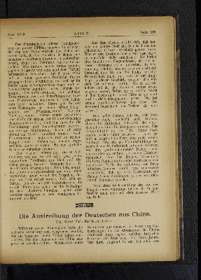 Vorschaubild von Die Austreibung der Deutschen aus China.