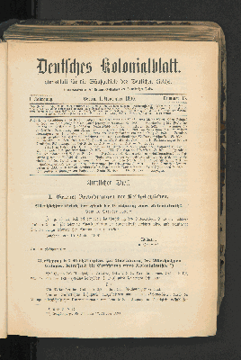Vorschaubild von 1. November 1890. Nummer 15.