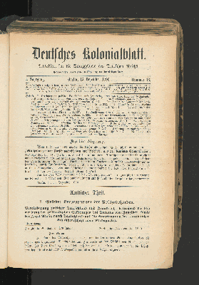 Vorschaubild von 15.Dezember 1890. Nummer 17.