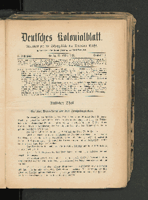 Vorschaubild von 15.März 1891. Nummer 6.