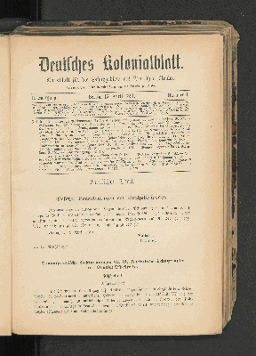 Vorschaubild von 15. April 1891. Nummer 8.