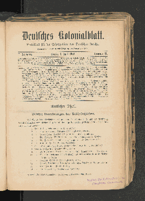 Vorschaubild von 1. Juni1891. Nummer 11.