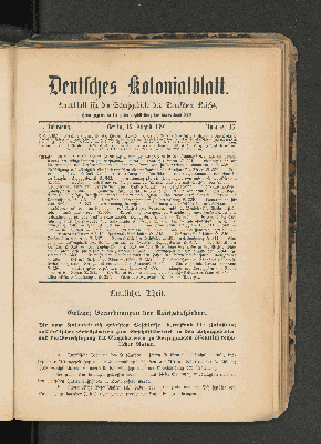 Vorschaubild von 15. August 1891. Nummer 16.