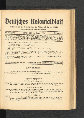 Vorschaubild von 28. Jahrgang, 15.03.1917, Nummer 6