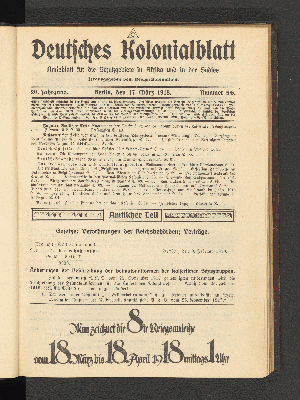Vorschaubild von 17. März 1918. Nummer 5/6.