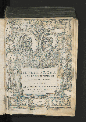 Vorschaubild von Il Petrarcha Con La Spositione Di M. Giovanni Andrea Gesvaldo
