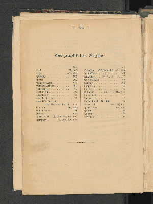 Vorschaubild von Geographisches Register.