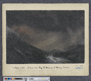 Vorschaubild von 28. Septbr. 1866. Sturm vor Kap Lisburne. N. Bering=Straße