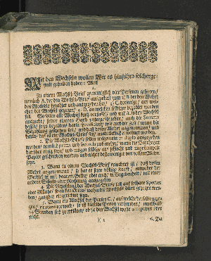 Vorschaubild von [Wechsel-Recht In Dännemarck und Norwegen/ Auf Allergnädigste Verordnung Königs Christiani des Fünfften.]