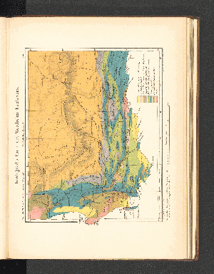 Vorschaubild von Geologische Karte des Westlichen Kaplandes.
