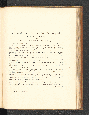 Vorschaubild von I. Die Insekten und Arachnoideen der Kerguelen.