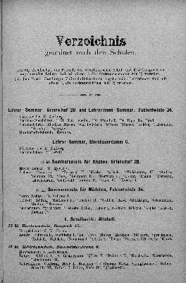 Vorschaubild von [[Verzeichnis der Hamburger Volksschullehrer und -Lehrerinnen des Stadt- und Landgebiets sowie der Lehrer an den Vorschulen der höheren Staatsschulen]]